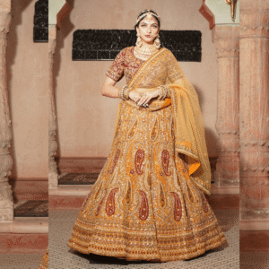 Kundan Work Lehenga